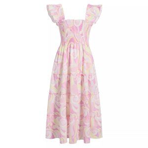 Hill House Home The Ellie Nap Dress in Candy Kaleidoscope XS